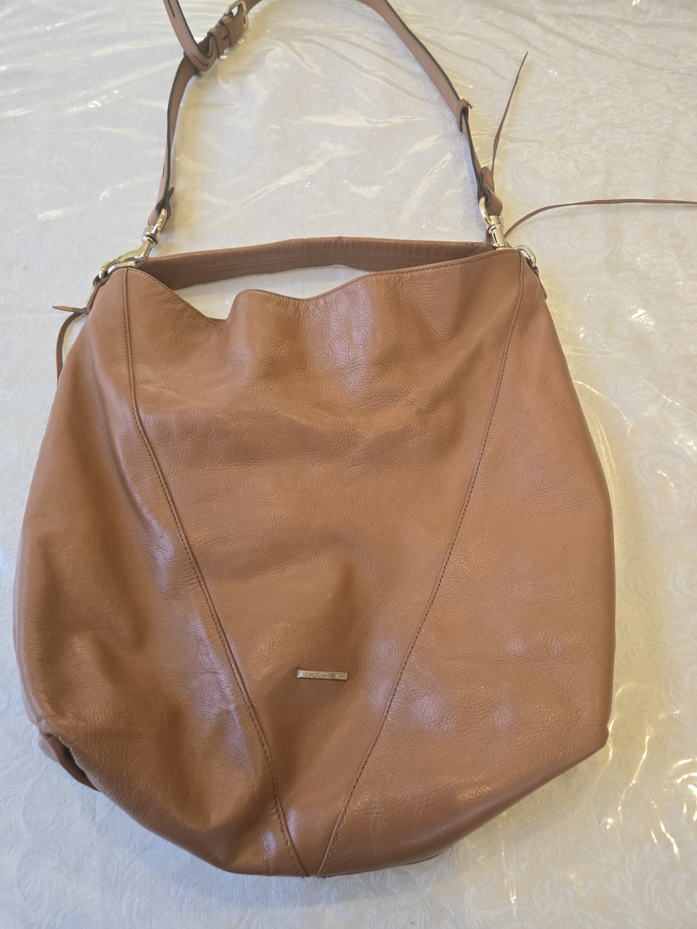Rebecca Minkoff Tan Leather Shoulder Bag